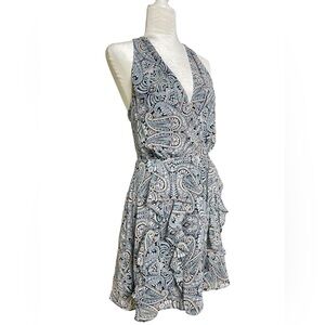 BCBGeneration Blue Paisley Dress